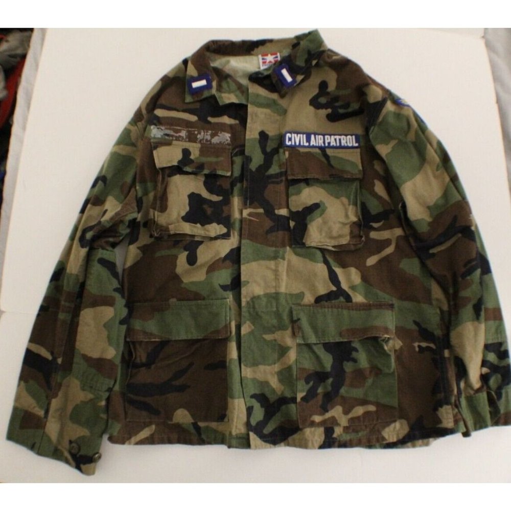 California Civil Air Patrol Uniform Camo Shirt - Size Large